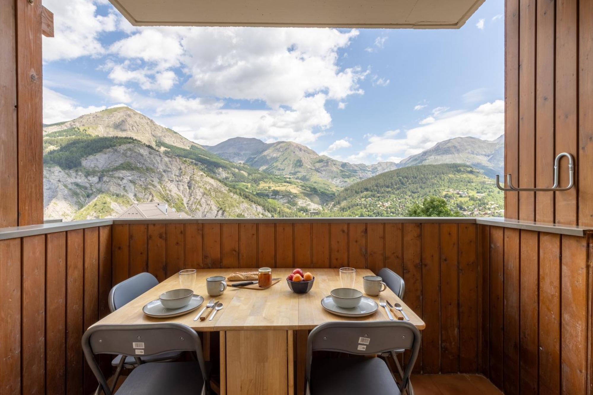 Studio De Charme Avec Vue Sur Le Val D'Allos, Parking Et Wifi Gratuit Экстерьер фото