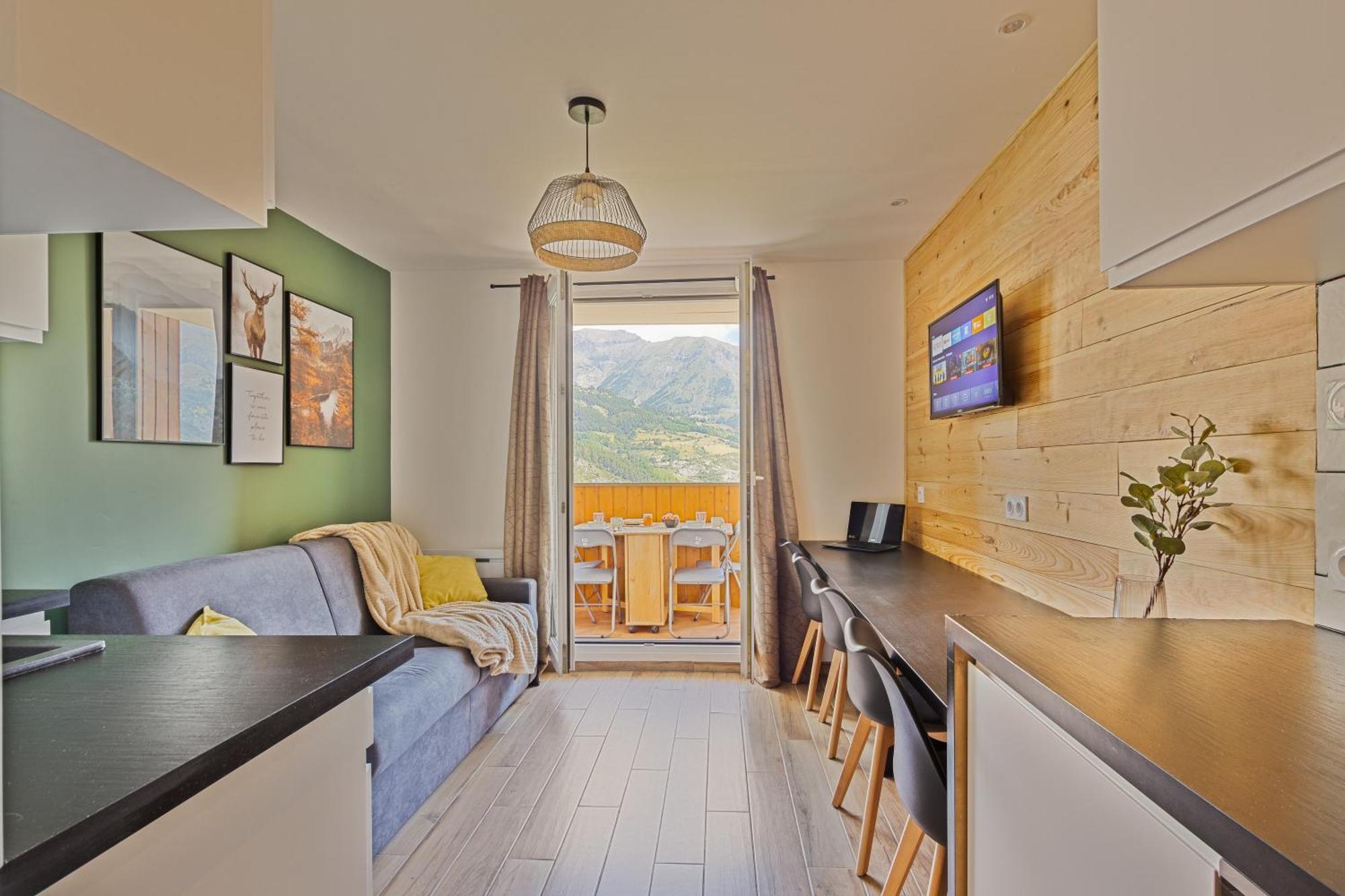 Studio De Charme Avec Vue Sur Le Val D'Allos, Parking Et Wifi Gratuit Экстерьер фото